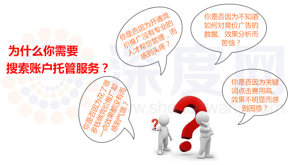 深度網(wǎng)為你提供搜索賬戶托管服務