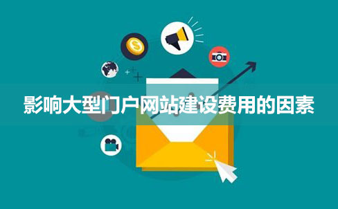 影響大型門戶網(wǎng)站建設(shè)費用的因素